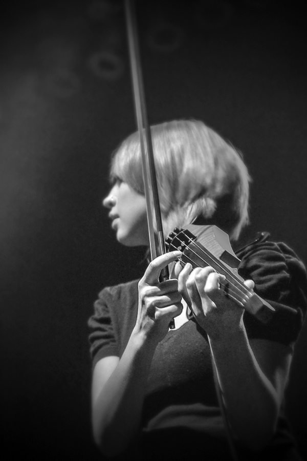 Mackenzie Roberts, Violinist, Flobots, Detroit.