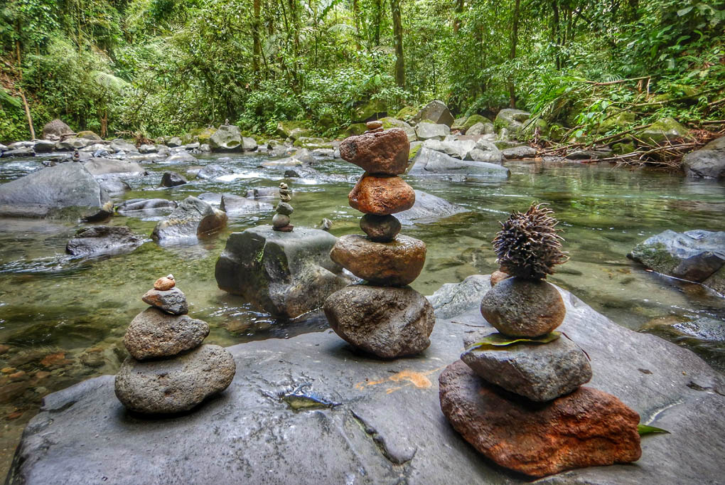 Cairn Rocks - Rain Forest, Costa Rica