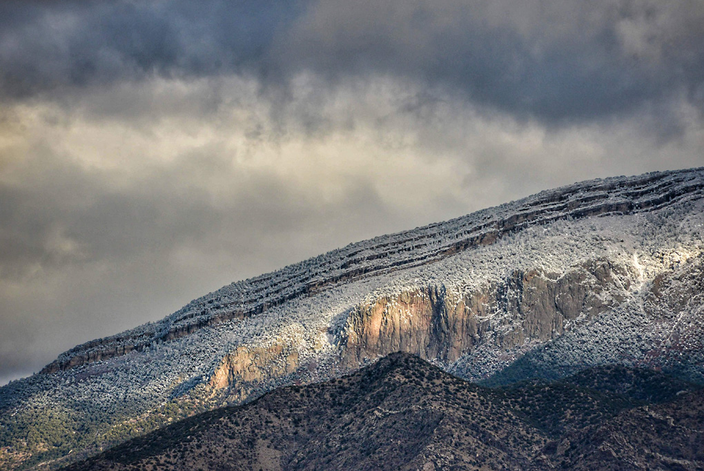 Sandia Mountain, Snow Capped